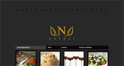 Desktop Screenshot of napolirestaurang.com